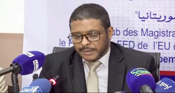 الأمين العام لنادي القضاة الموريتانيين القاضي مولاي اعلي ولد مولاي اعلي 