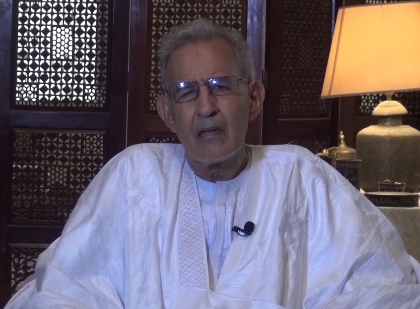 أحمد ولد داداه: رئيس حزب تكتل القوى الديمقراطية.
