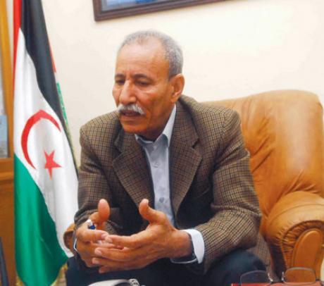 االرئيس الصحراوي إبراهيم غالي