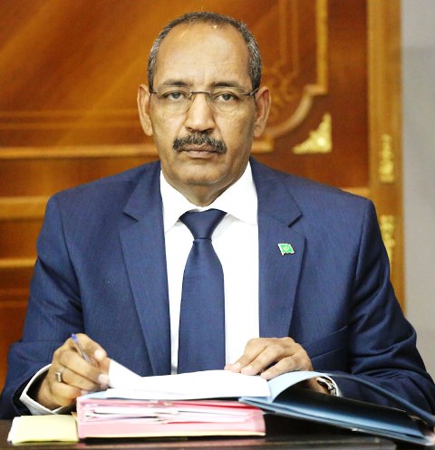 وزير الداخلية الموريتاني أحمد ولد عبد الله