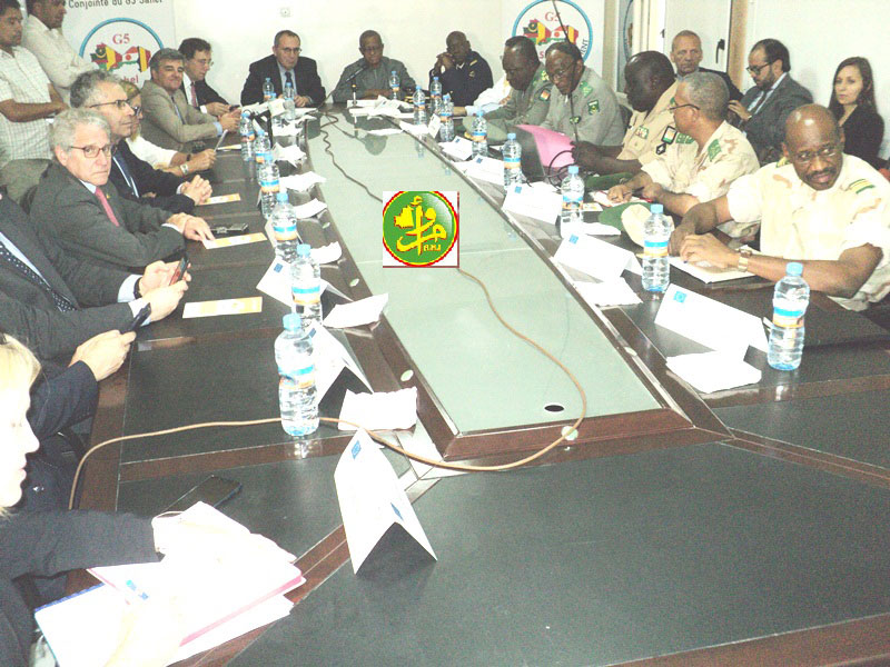 لجنة إمداد القوة المشتركة لمجموعة الخمس في الساحل G5 خلال اجتماعها الجمعة في نواكشوط (وما)