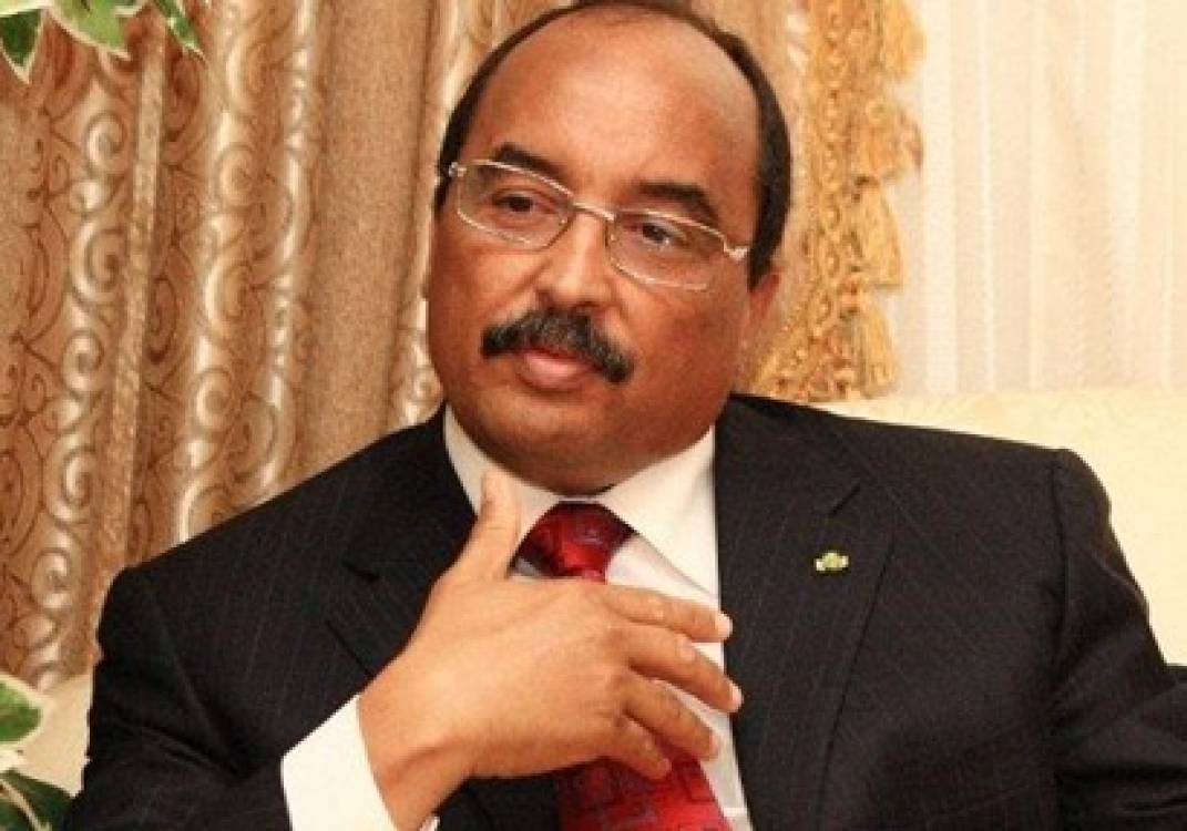الرئيس الموريتاني محمد ولد عبد العزيز.