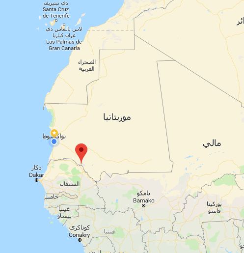 مدينة كيهيدي عاصمة ولاية كوركل جنوبي موريتانيا