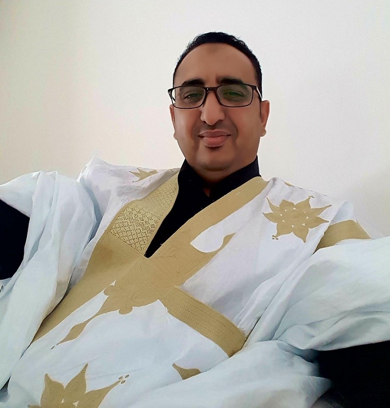المرشح على رأس اللائحة الوطنية لحزب "تيار الفكر الجديد" الدكتور السعد عبد الله بيه 
