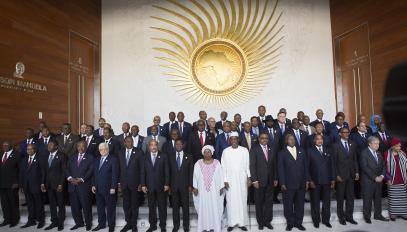 قادة عدد من الدول الإفريقية المشاركة بقمة أديس أبابا