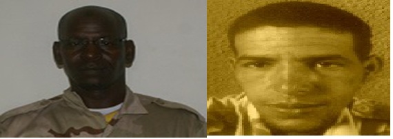 الرقيب أحمد يورة ولد بونه من كتيبة المدرعات الخفيقة، والمساعد أول يعقوب فرجو من مديرية الرياضة