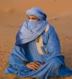 موريتاني بلثامه التقليدي
