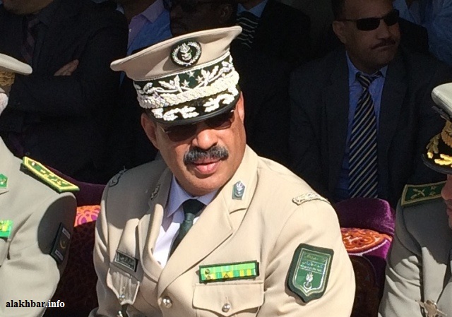 القائد العام لأركان الدرك الموريتاني اللواء السلطان ولد أسواد ـ (الأخبار)