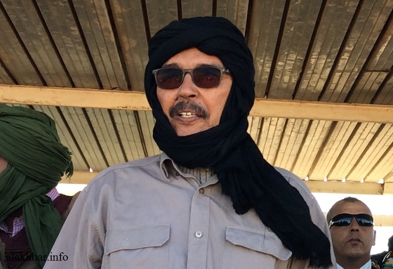 خطري آدوه، رئيس البرلمان الصحراوي ـ (الأخبار)