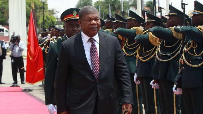 الرئيس الأنغولي جواو لورنشو.