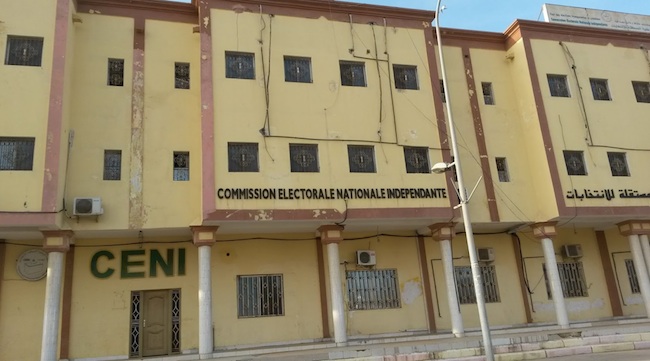 مقر اللجنة الوطنية المستقلة للانتخابات.