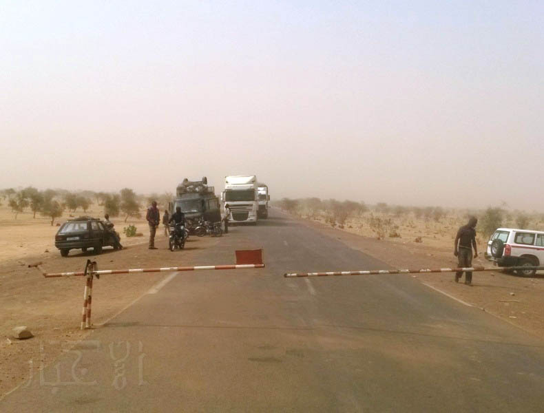 معبر كوكي الزمال الحدودي بين موريتانيا ومالي ـ (أرشيف الأخبار)