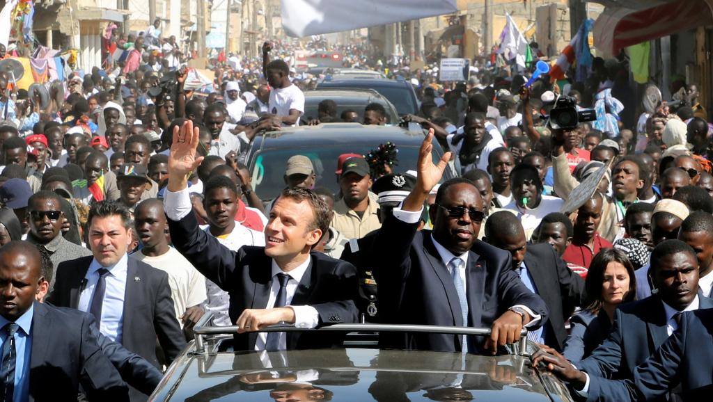 زيارة سابقة للرئيس الفرنسي إيمانويل ماكرون إلى السنغال