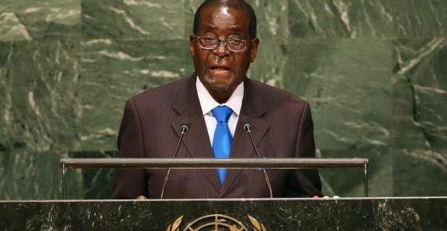 روبيرت موغابي رئيس زيمباوي.