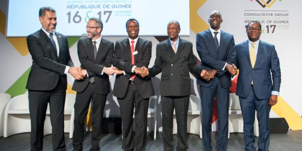 الفريق الاستشاري للشركاء لجمهورية غينيا كوناكري على هامش اجتماع بباريس.