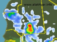 خارطة توقع توزع الامطار فجر الجمعة  25 أغسطس 2017