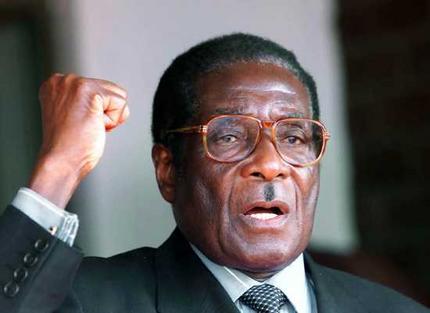 روبيرت موغابي: رئيس زيمبابوي.