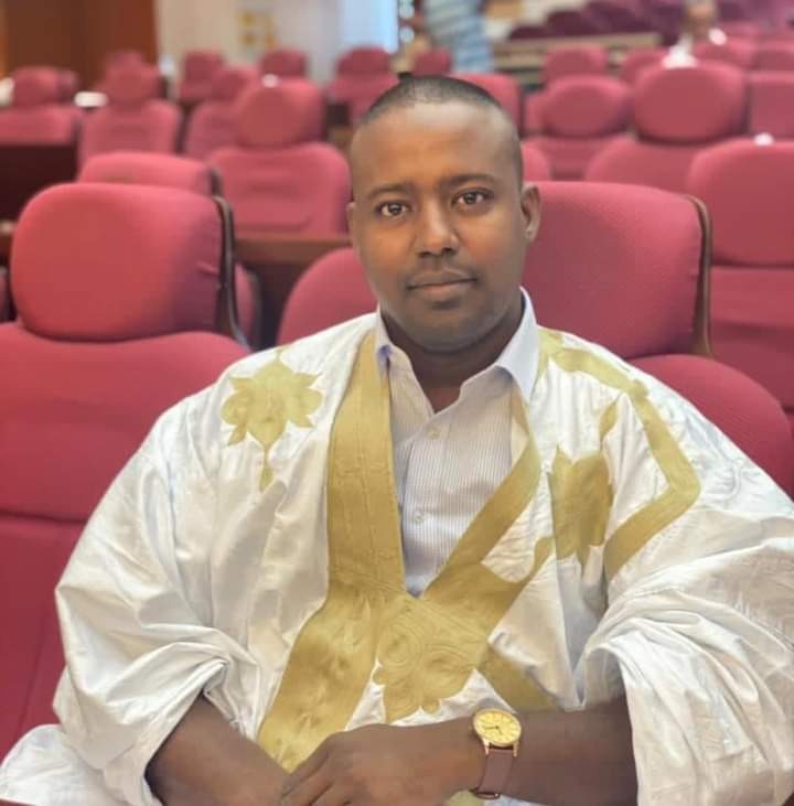 أحمد ولد شنان - عضو المكتب التنفيذي للجنة الوطنية لشباب حزب "الإنصاف"