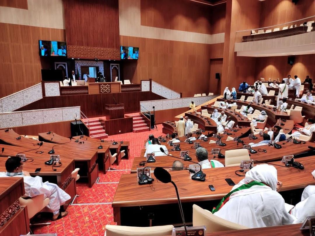 البرلمان الموريتاني خلال افتتاح دورته العادية