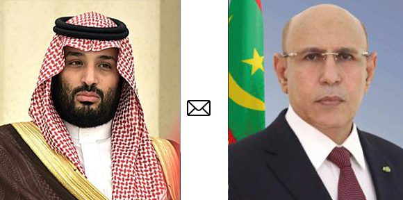 الرئيس محمد ولد الغزواني وولي العهد السعودي محمد بن سلمان