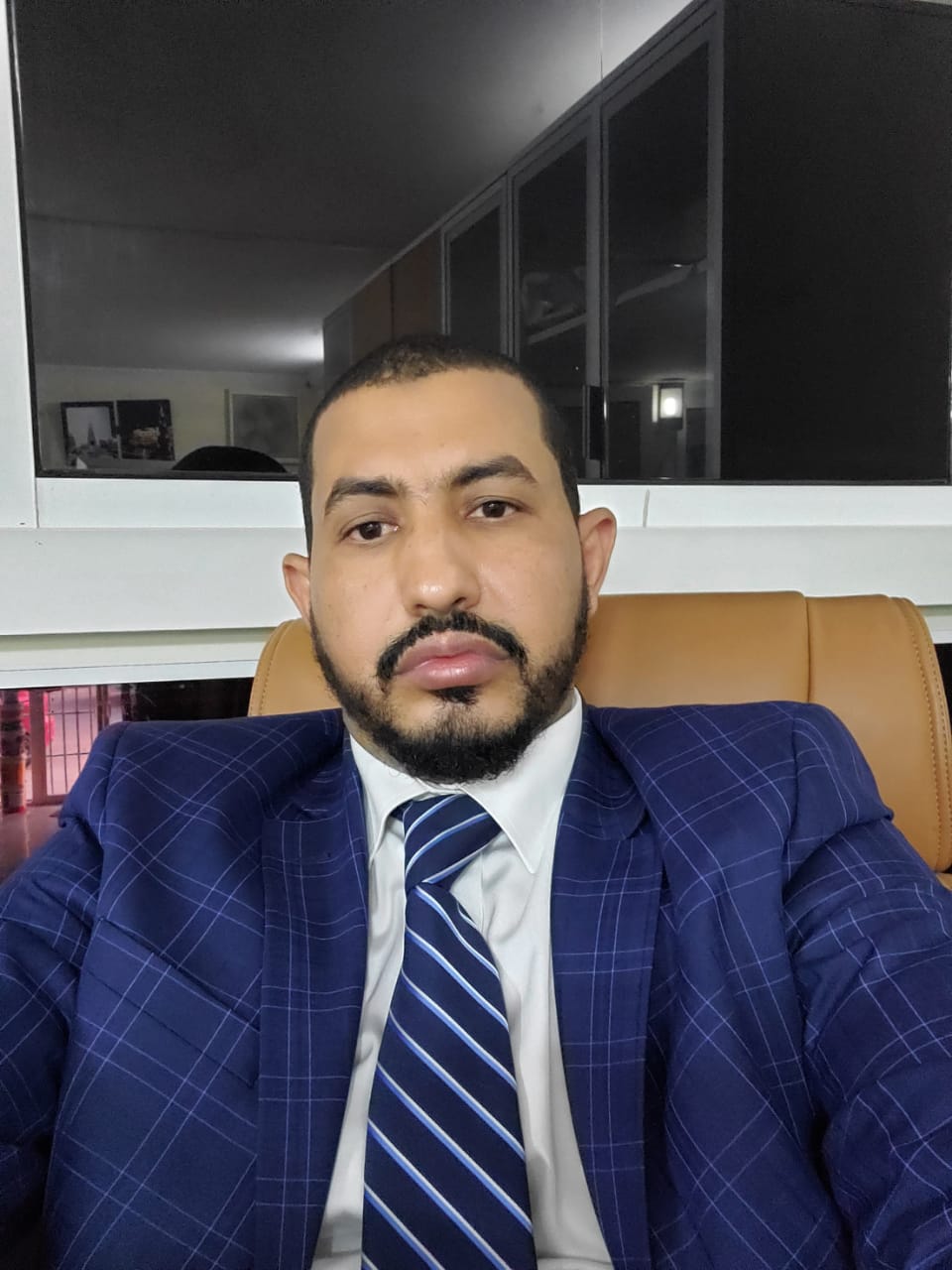 نائب رئيس مكتب الجالية الموريتانية في أنغولا محمد الأمين عبد الله الملقب "بدين"