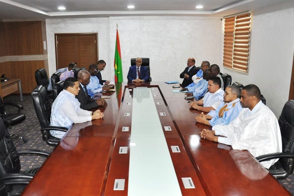 مؤتمر الرؤساء في البرلمان الموريتاني خلال اجتماعه أمس الأربعاء