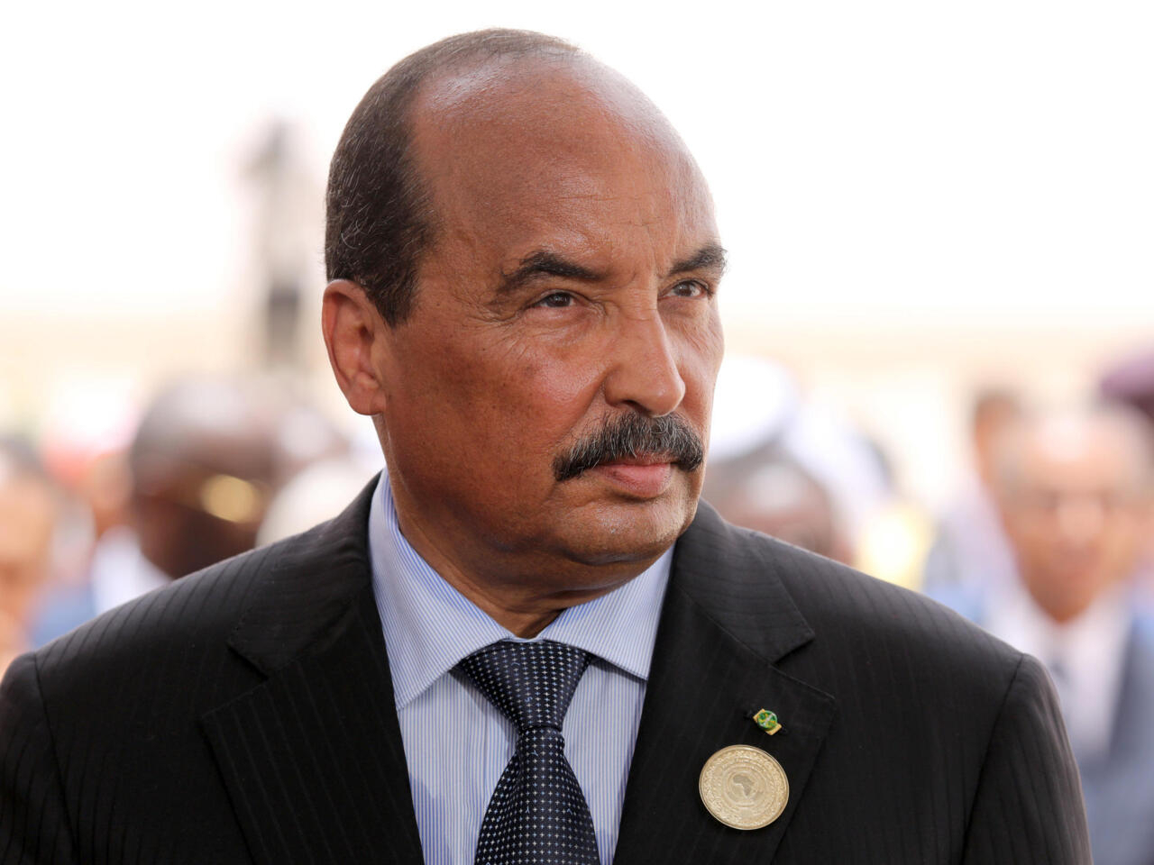 الرئيس الموريتاني السابق محمد ولد عبد العزيز (أرشيف ) 