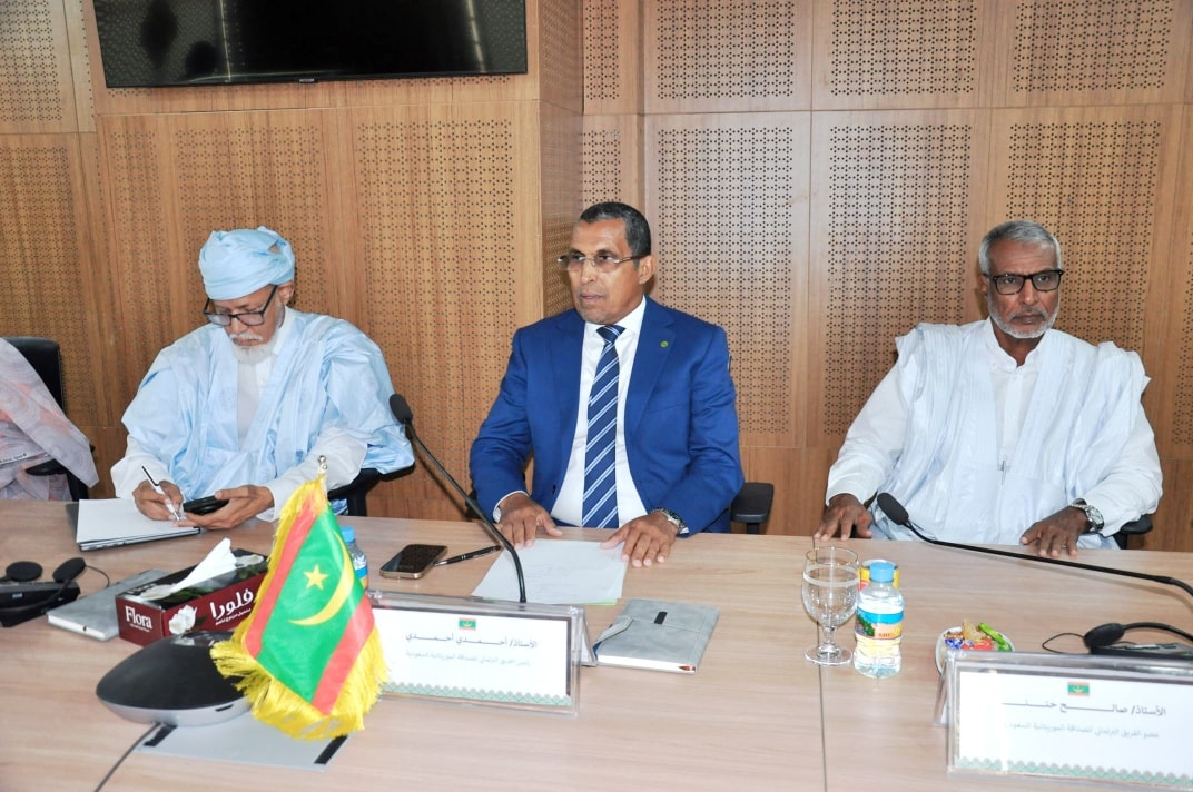 جلسة عمل لفريقي الصداقة البرلمانية الموريتانية السعودية