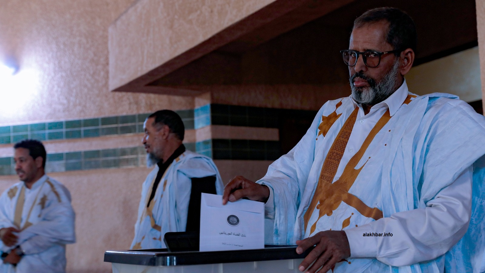 القضاة خلال تصويتهم في انتخاباتهم مارس 2023 (الأخبار - أرشيف)