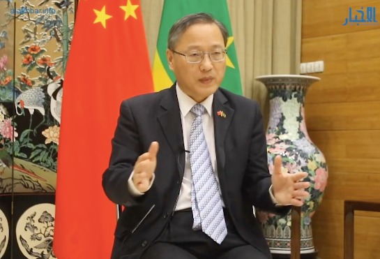 السفير الصيني في موريتانيا زهانغ اجيانكو خلال حديثه للأخبار