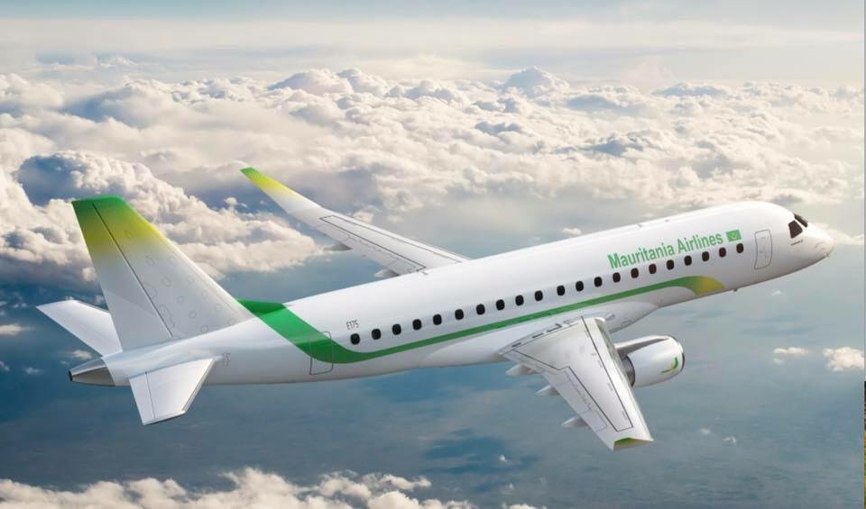طائرة تابعة لشركة الموريتانية للطيران