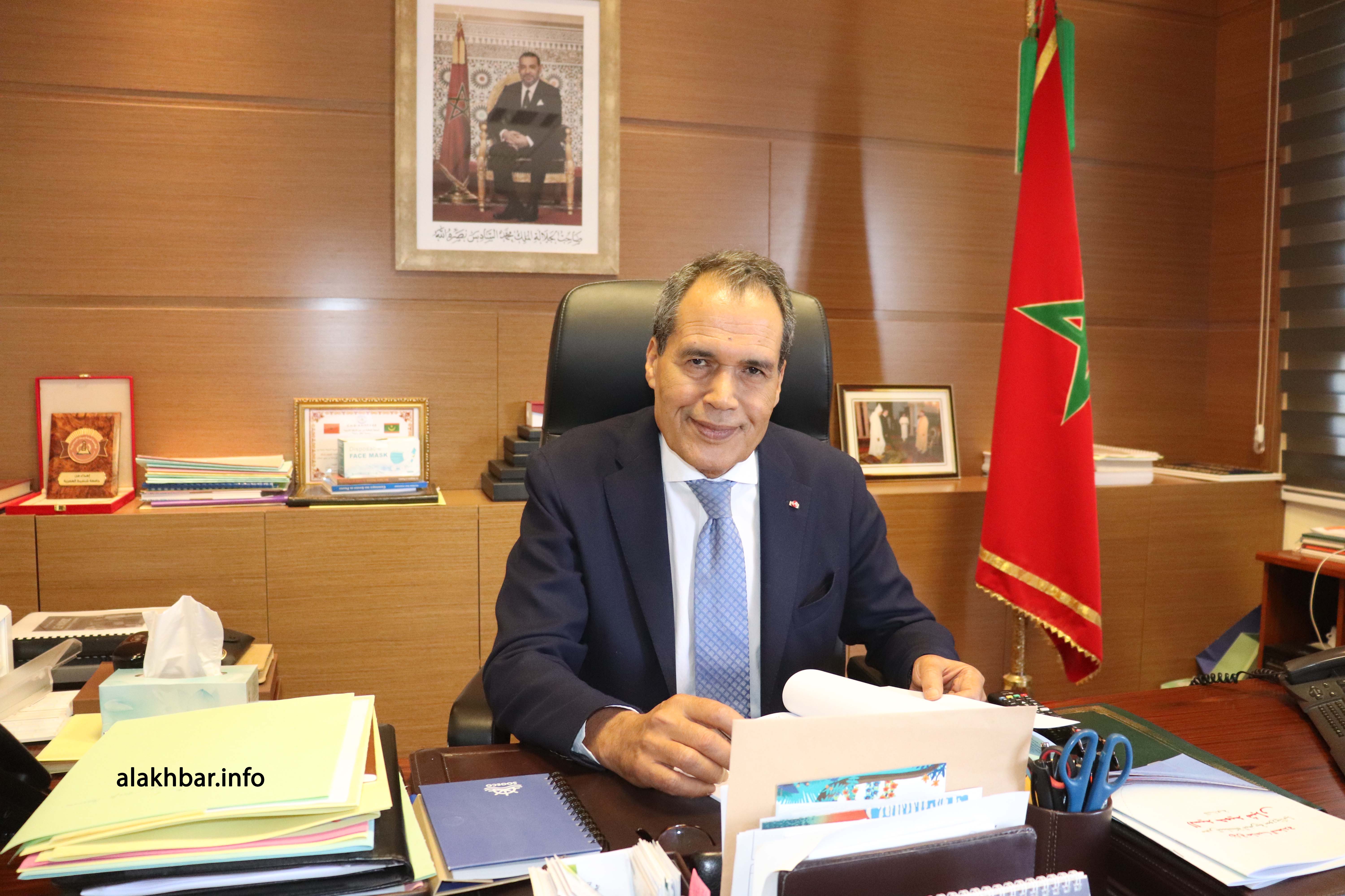 حميد شبار: السفير المغربي في نواكشوط 