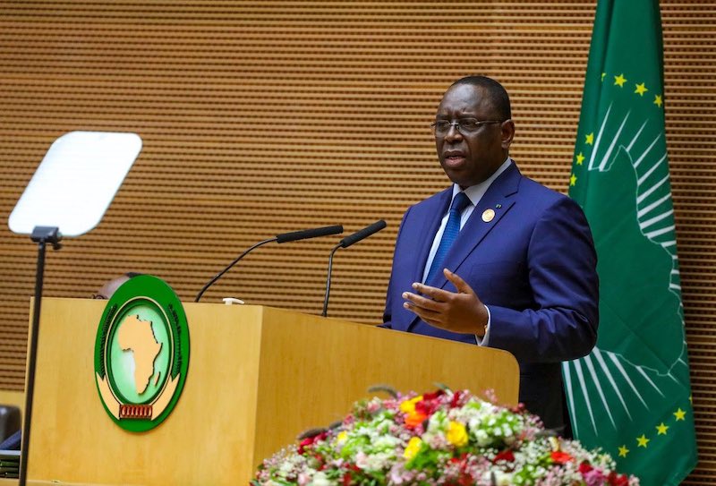 ماكي صال: الرئيس السنغالي الرئيس الدوري للاتحاد الإفريقي 