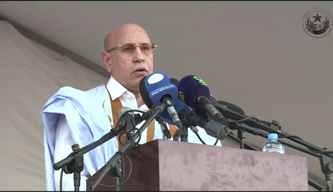 غزواني من كيهيدي: الوحدة الوطنية هي الضامن لاستمرار استقرار وأمن البلد