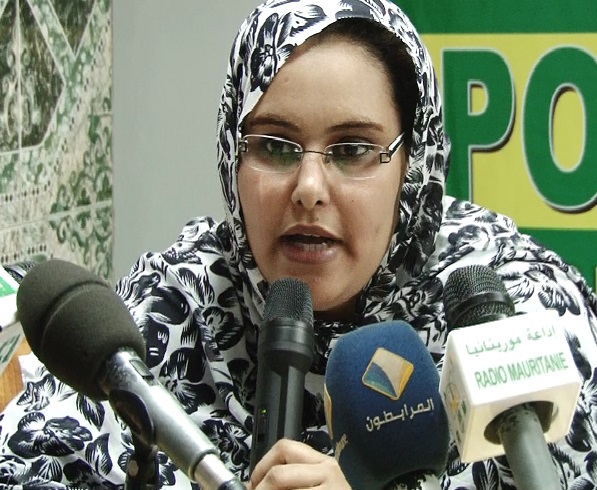 فاله بنت ميني: رئيسة حزب حوار