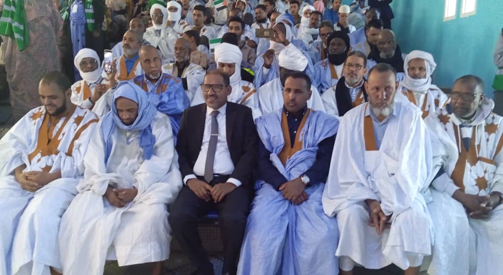 جانب من الحضور للندوة المنظمة عن غزة في نواذيبو/ الأخبار