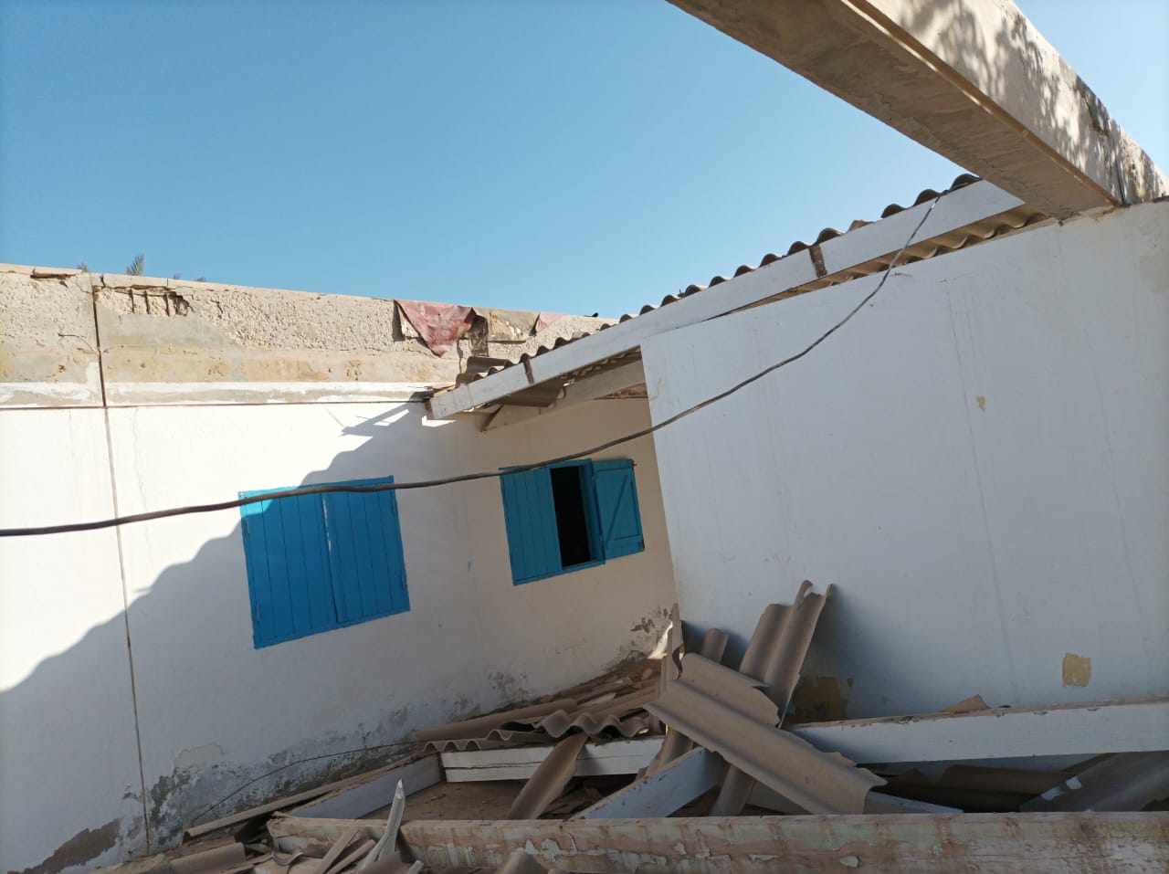 لم يسفر سقوط الردهة عن أي إصابات تذكر في التلاميذ والطاقم التربوي/ الأخبار