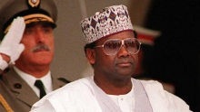 ساني ٱباتشي الرئيس النيجيري الأسبق.