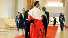 ماري مادلين امبورانتسو: رئيسة المحكمة الدستورية الغابونية.