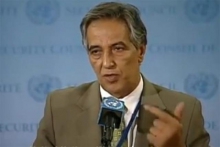أحمد البخاري، ممثل الجمهورية الصحراوية لدى الأمم المتحدة ـ (وكالات)