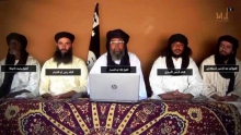 قادة جماعة "نصرة الإسلام والمسلمين" خلال الإعلان عن الجماعة بداية مارس الماضي