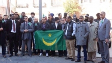 الجالية الموريتانية في واشنطن خلال وقفة احتجاجية سابقة لها