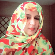 مديرة قطاع أمريكا وآسيا والمحيط الهادي بوزارة الخارجية الموريتانية المستقيلة السفيرة مريم بنت أوفى