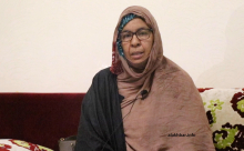خالة المدون فاطمة بنت أحمد خلال حديثها للأخبار