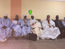 مسؤولو الراوبط الرعوية خلال افتتاح اللقاء التشاوري حول تأثير نقص الأمطار (وما)