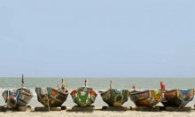 زوارق صيد في المياه الموريتانية
