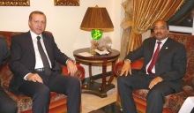 الرئيسان الموريتاني والتركي خلال لقاء سابق لهما (وما)