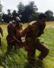 جنود من الكتيبة الموريتانية أصيبوا خلال إحدى هجمات مليشيا "أنتي بلاكا" المسيحية  