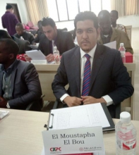 ممثل موريتانيا في البرنامج التدريبي الذي يستمر 10 أشهر الكاتب الصحفي المصطفى ولد البو