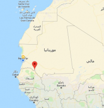 مدينة كيهيدي عاصمة ولاية كوركل جنوبي موريتانيا